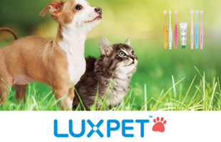 取扱商品：LUX360のペット用歯ブラシ
